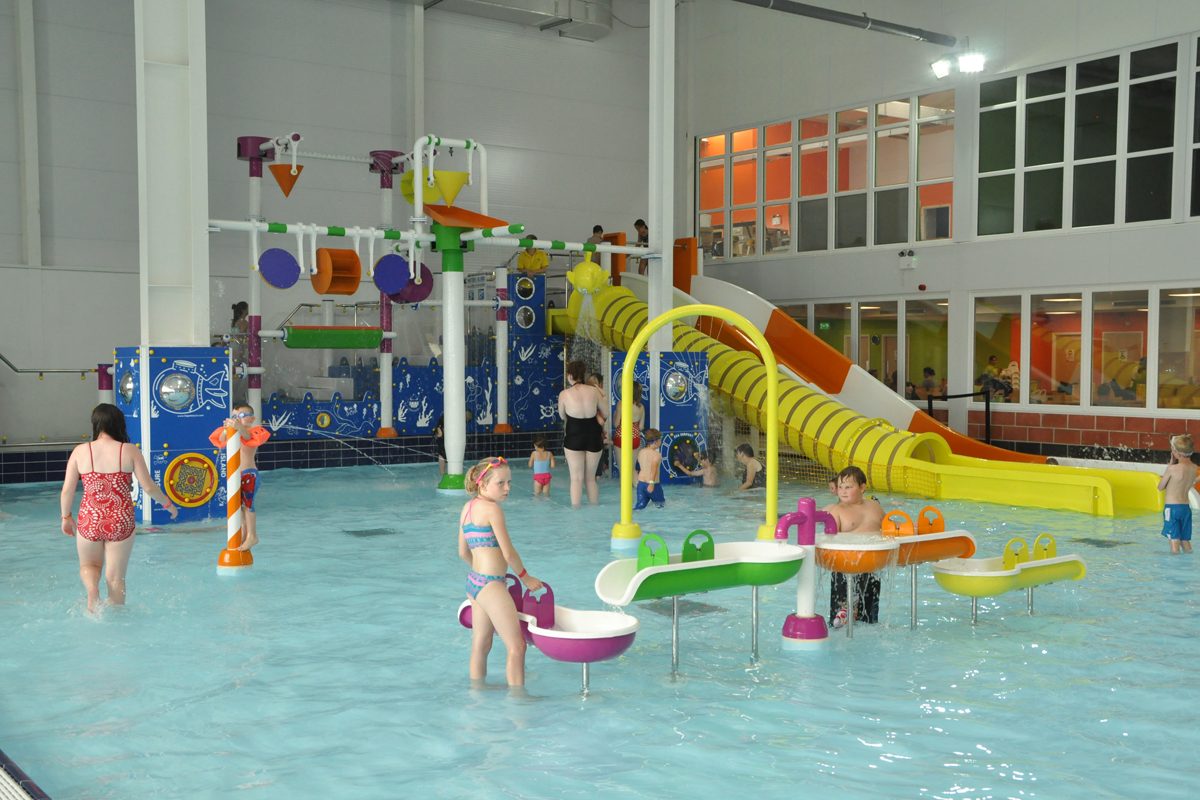 Brean Splash Waterpark Pool Fun